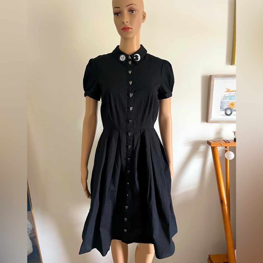 Hell bunny black Samara goth dress